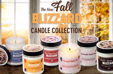 Fall-Themed Ice Cream Candles