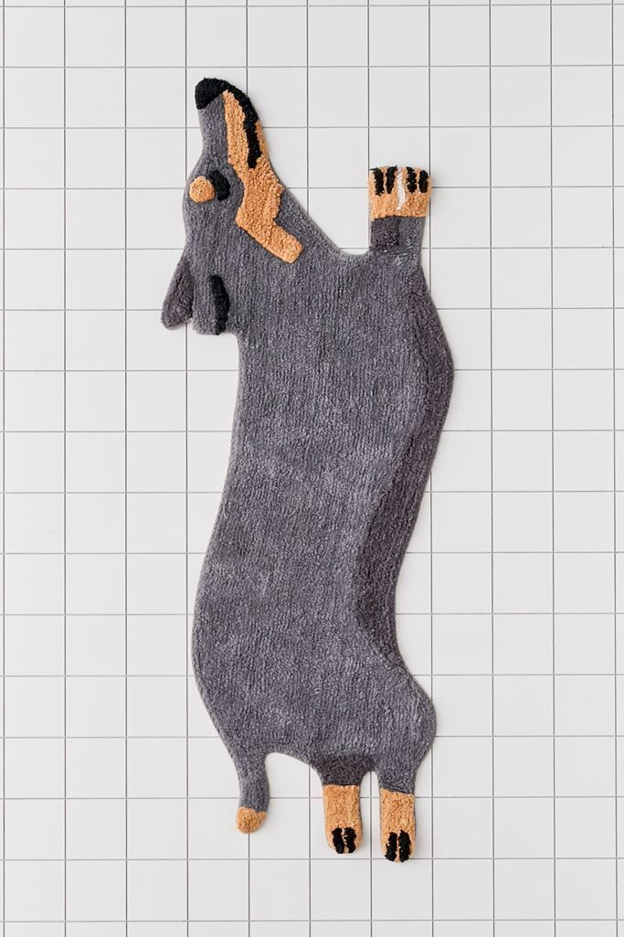 Novelty Dog-Inspired Bath Mats