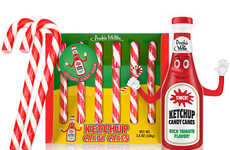 Condiment-Flavored Candy Canes