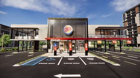 Touchless Fast Food Restaurants