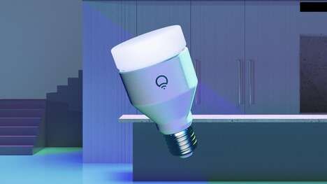 Surface-Sanitizing Lightbulbs