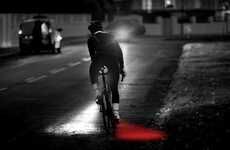Pedal-Mounted Bike Lights