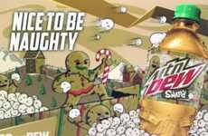 Gingerbread-Spiced Holiday Sodas