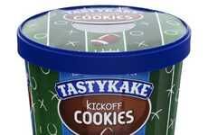 Football-Themed Cookie Tubs