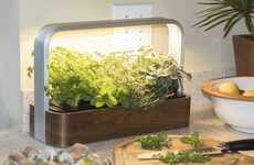 App-Connected Countertop Gardens