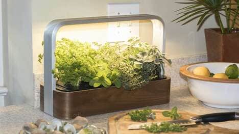 App-Connected Countertop Gardens