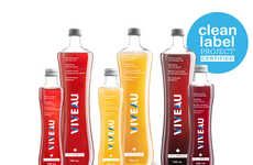 Sparkling Pressed Fruit Drinks