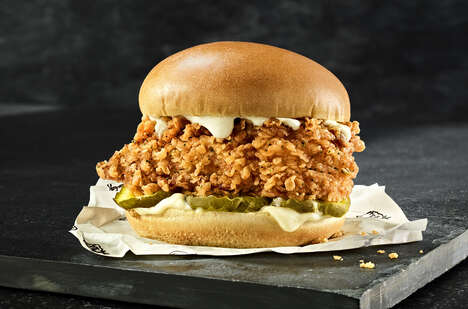 Triple Breaded Chicken Sandwiches