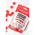 Immune Support Gummies - Pure Relief's Strawberry-Flavored Functional Gummies Share Vitamins and CBD (TrendHunter.com)