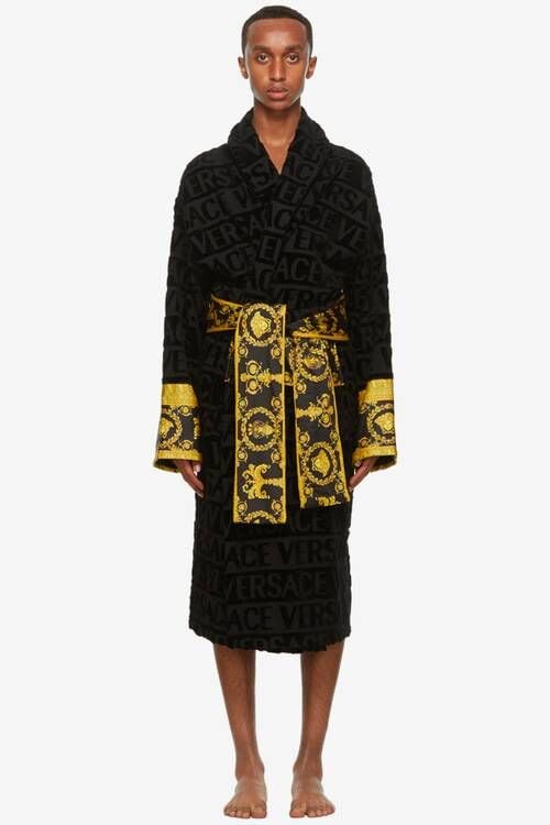 Lush Logo-Centric Regal Bathrobes