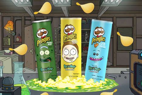 Pringles Super Bowl Commercial 2021 Flavor Stacking Space Return 