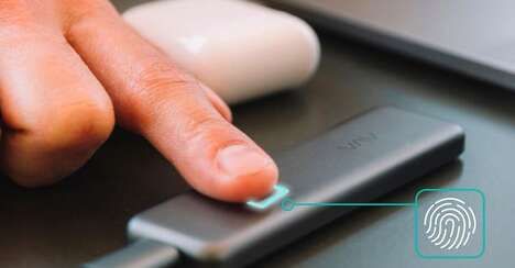 Biometric Security Hard Drives