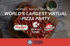 Record-Breaking Virtual Pizza Parties
