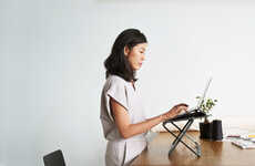 Desk-Integrated Laptop Cases