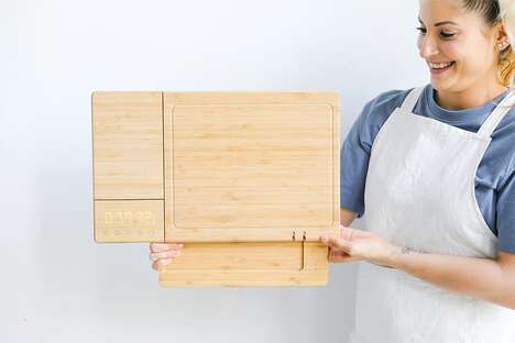 Sanitizer-Equipped Cutting Boards