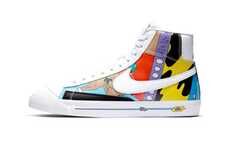Artfully Bold Colorful Sneakers