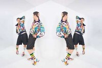 Multicolored Patchwork Joint Apparel Image 2