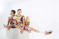 Multicolored Patchwork Joint Apparel Image 3