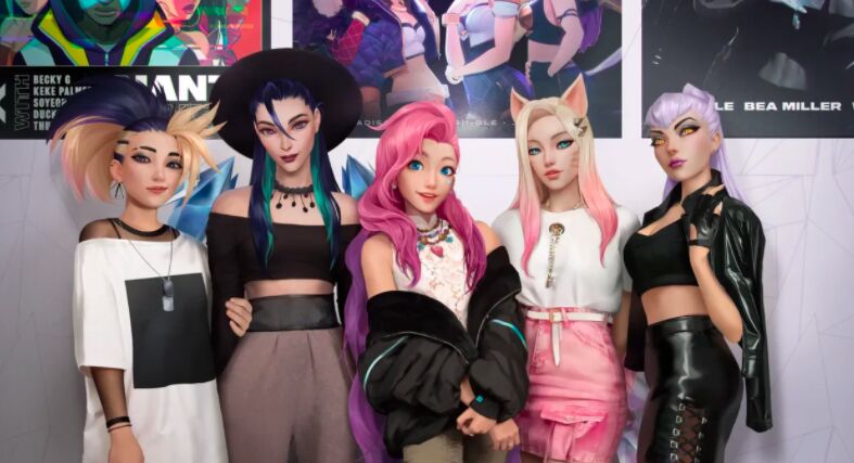 Virtual K-Pop Singles
