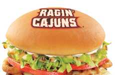 Logo-Stamped Cheeseburgers