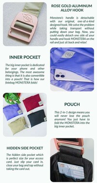 Functional Folding Tote Bags Image 3