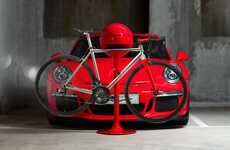 Stylishly Customized Bicycle Racks