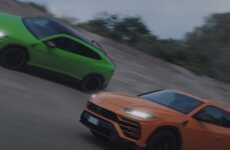 High Speed Sport Utility Car Ads