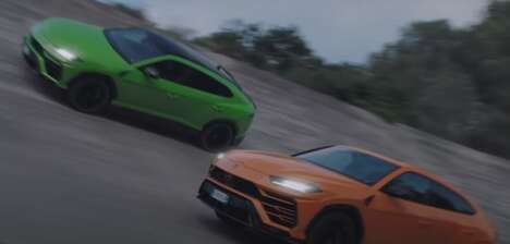 High Speed Sport Utility Car Ads