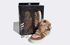 Furry Space Creature Sneakers