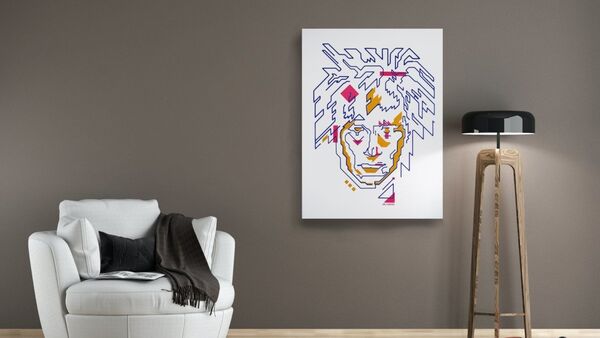 Collaborative Robot-Made Artwork Image 2