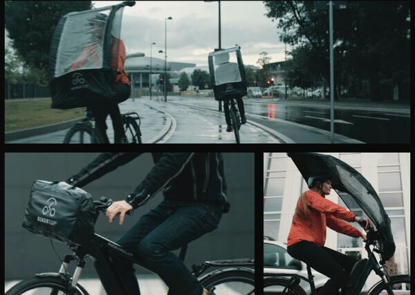 bicycle rain cover shield
