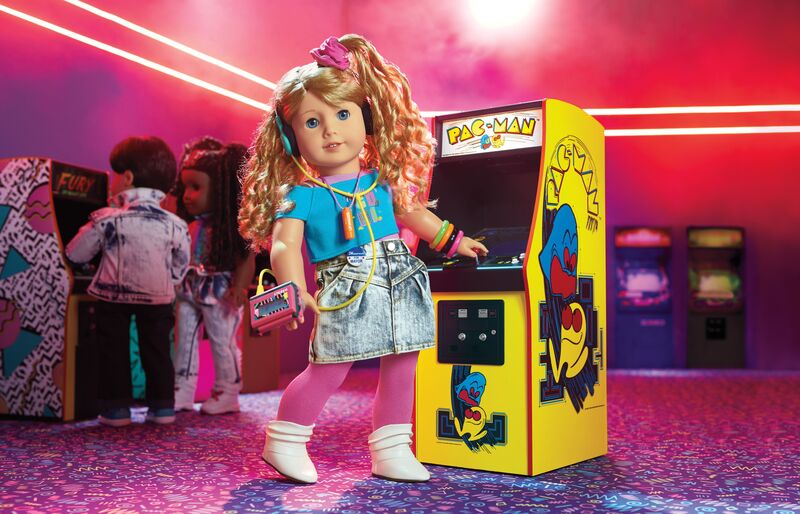 80s-Inspired Gamer Dolls : American Girl Courtney Moore