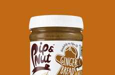 Gingerbread-Flavored Nut Butters
