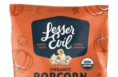 Spiced Pumpkin Popcorn Snacks