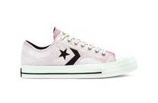 Asymmetrical Pink Tonal Sneakers