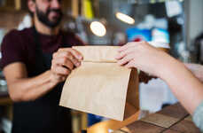 Durable Recycled Wood Takeout Bags