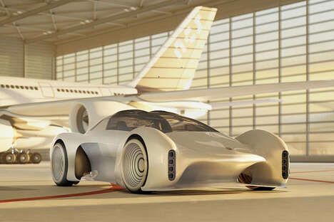 Futuristic Hypercar Racers
