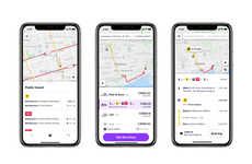 Rideshare App Transit Information