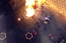 Futuristic Top-Down Shooter Games