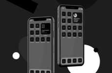 Minimalist Grayscale Smartphone Themes