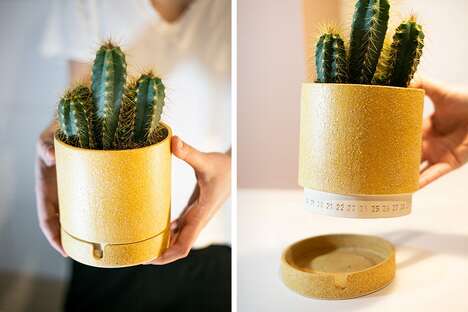 Cute Calendar-Paired Planters