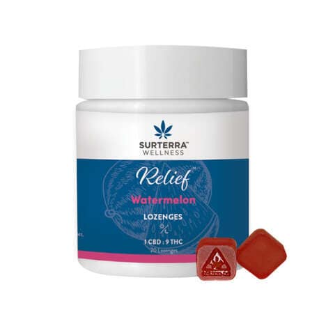 Watermelon-Flavored Cannabis Lozenges