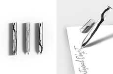 Crystalline Tree Branch Pens