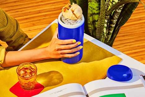 Twisting Burrito Storage Containers