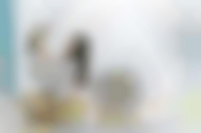 cleaning litter box in bathtub