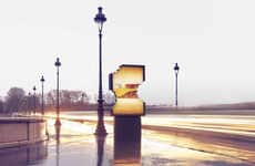 Minimalist Bitten Billboards