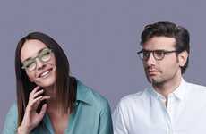 Flexing Magnetic Hinge Eyewear