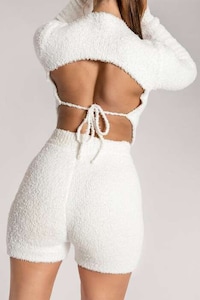 Popcorn Knit Loungewear Image 2