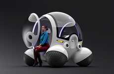 Spherical Pod-Like Vehicles