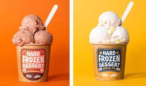 Cider-Spiked Ice Creams